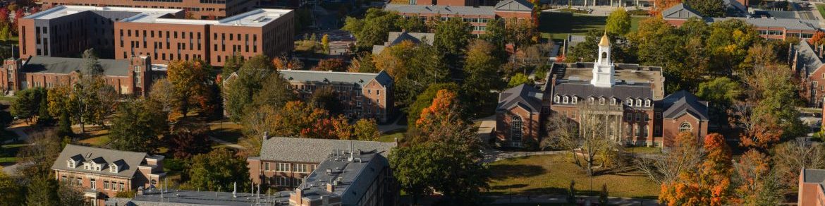 Aerial view of the Storrs Campus.